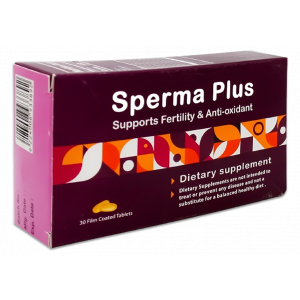 SPERMA PLUS ANTIOXIDANT SUPPORTS FERTILITY — DIETARY SUPPLEMENT 30 FILM COATED TABLETS